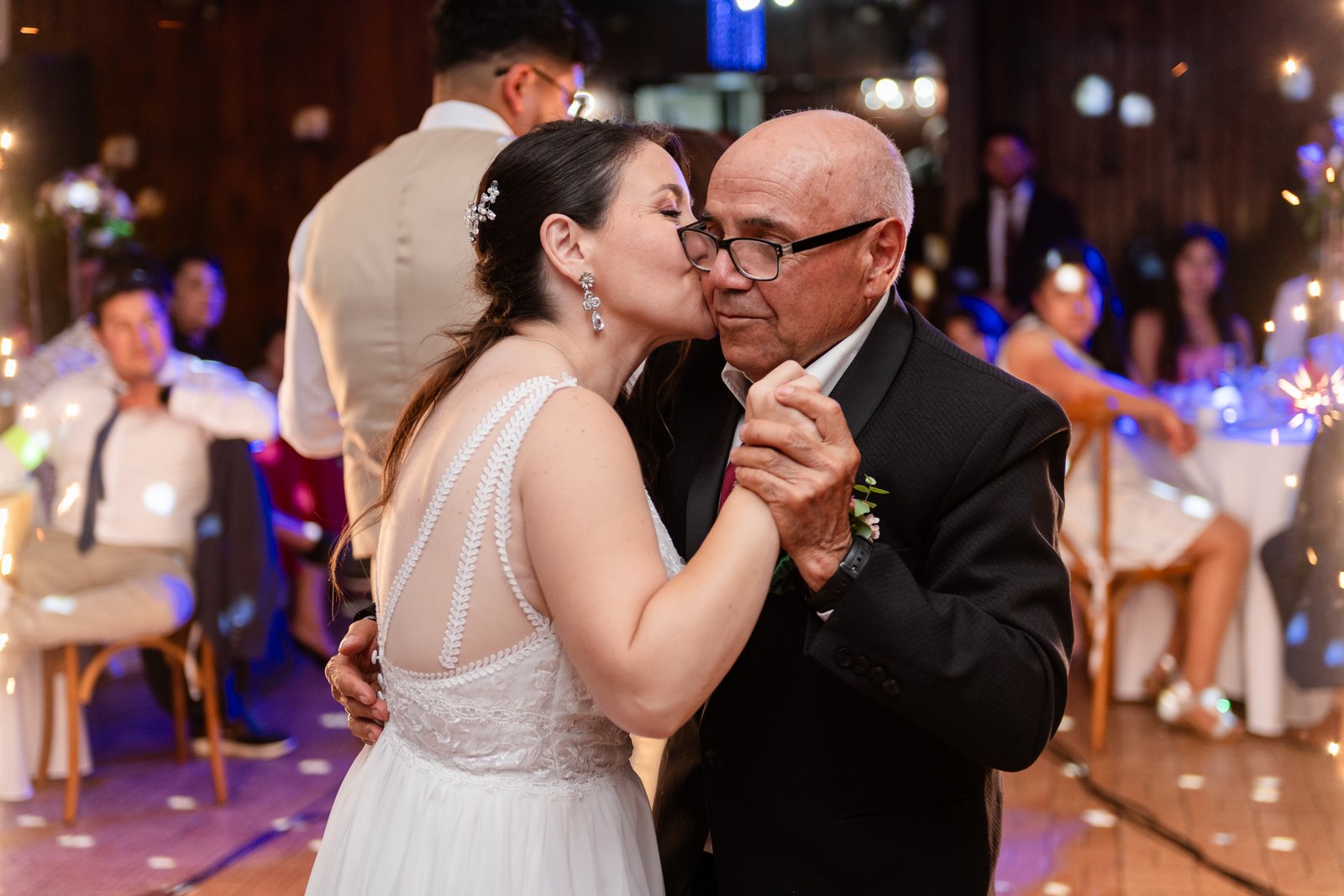 Novia bailando con su padre